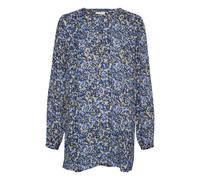 Kaffe Tunique 'Amber' bleu / jaune citron / gris / noir, Taille XS