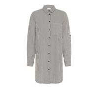 Kaffe - Tunique Chemise Rayée Minuit/Blanc Rayure - Femme - Robes - Multicolore - Taille: 38 FR