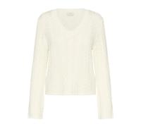 Kaffe - V-neck Tricots - Femme - Pulls - Blanc - Taille: 42 FR