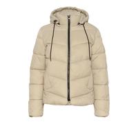 Kaffe Veste d’hiver 'Susanne' beige / noir, Taille XXL