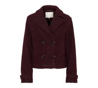 Kaffe - Veste élégante avec large col et boutons - Femme - Vestes - Brun - Taille: 48 FR
