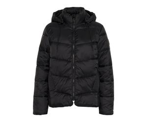Kaffe - Veste matelassée avec capuche et poches - Femme - Vestes - Noir - Taille: 38 FR
