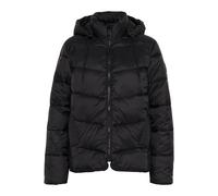 Kaffe - Veste matelassée avec capuche et poches - Femme - Vestes - Noir - Taille: 44 FR