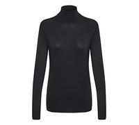 KAFFE Women's Basic Turtleneck Long Sleeves Knit Sweater