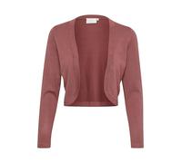 KAFFE Women's Bolero Knitted Cardigan Sweater Cropped Open-Front Femme