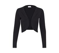 KAFFE Women's Bolero Long Sleeves Regular Fit Open Front Rounded Edges