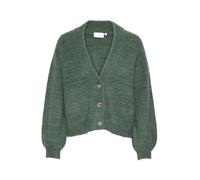 KAFFE Women's Cardigan Buttons V-Neck Long Sleeves Relaxed Fit Drop Shoulders