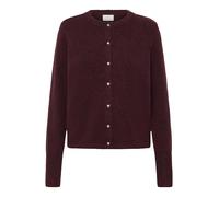 KAFFE Women's Cardigan Round Neck Buttons Long Sleeves Regular Fit Hip Length