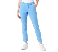 KAFFE Women's Chino Pants Cropped Length Straight Legs Regular Waistband