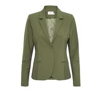 KAFFE Women's Classic Blazer with Long Sleeves Stretchy Jersey Single Breasted