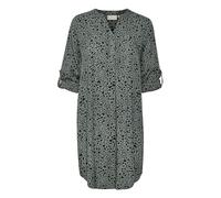 KAFFE Women's Dress Regular Fit Just Above Knee Long Sleeve Woven