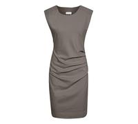 KAFFE Women's Dress Slim Fit Above Knee Length Sleeveless Knitted