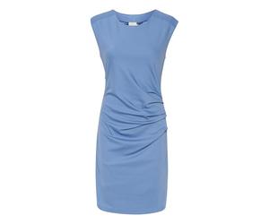 KAFFE Women's Evening Dress Sheath Sleeveless Ruched Gathered Casual Femme