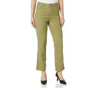 KAFFE Women's Jeans Colored Cropped Legs Straight Fit High-Waisted Regular Waist