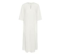 KAFFE Women's Kaftan Dress Half Sleeves Midi Length V-Notch Neck Regular Fit
