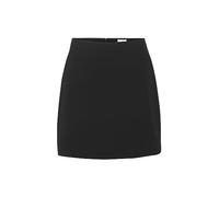 KAFFE Women's Skirt Above Knee Length Midrise Waist Straight Silhouette Jupe, Black Deep, 40 Femmes