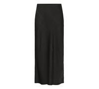 KAFFE Women's Skirt High-Waisted Elastic Waist Straight Silhouette Midi Length