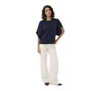 KAFFE Womens T-Shirt Boxy Fit 1/2 Sleeve