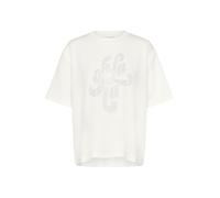 KAFFE Women's T-Shirt Graphic Tee Loose Fit Short Sleeves Crew Neck Printed