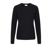 KAFFE Women's T-Shirt Long Sleeves Jersey Tee Crew Neck Regular Fit Hip Length