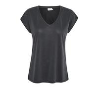 KAFFE Women's T-Shirt Short Sleeves V-Neck Regular Fit Jersey Tee Femme