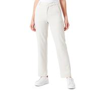 KAFFE Women's Trousers Regular Fit Zipper Fastening Cropped Length Straight Legs