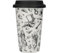 Kaffeebecher à emporter ALICE IN WONDERLAND H. 15cm pour 300ml par Creative Tops