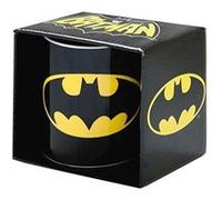 Kaffeebecher batman - logo - dc comics - schwarz - tasse - lizenziertes originaldesign - logoshirt G
