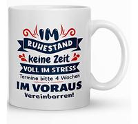 Kaffeebecher24 - Tasse cadeau d'adieu, retraité, retraite, fête d'adieu, anniversaire - (travail longtemps)