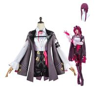 Kafka Cosplay Costume Outfit - [Honkai: Star Rail] [Inclus vêtements, accessoires, accessoires, perruques] --Anime Jeu de rôle Costume Photographie Manga Exposition Fan Activité Cosplay d'intérêt
