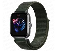 Kafol-20mm 22mm Bracelet De Montre Pour Amazfit Gtr 4/2/3/Mini/Gts 2/3/Pro/4/U/Stratos Bracelet De Sport En Nylon Pulseira Correa Amazfit Bip Sangle,20mm,Army Green 16
