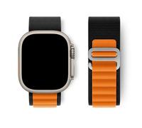 Kafol-Boucle Alpine Pour Bracelet De Montre Apple Ultra 2 49mm Série 10 46mm 42mm 40-44mm 45mm 41mm Bracelet De Sport À Crochet G Iwatch 10 9 8 7 6 Se 5 4,38-40-41-S10 42mm,Black Orange 07