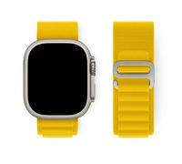 Kafol-Boucle Alpine Pour Bracelet De Montre Apple Ultra 2 49mm Série 10 46mm 42mm 40-44mm 45mm 41mm Bracelet De Sport À Crochet G Iwatch 10 9 8 7 6 Se 5 4,38-40-41-S10 42mm,Yellow 18