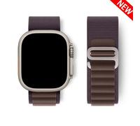 Kafol-Boucle Alpine Pour Bracelet De Montre Apple Ultra 2 49mm Série 10 46mm 42mm 40-44mm 45mm 41mm Bracelet De Sport À Crochet G Iwatch 10 9 8 7 6 Se 5 4,38-40-41-S10 42mm,New Indigo 14