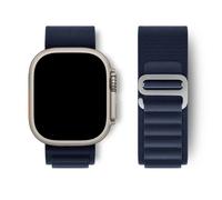 Kafol-Boucle Alpine Pour Bracelet De Montre Apple Ultra 2 49mm Série 10 46mm 42mm 40-44mm 45mm 41mm Bracelet De Sport À Crochet G Iwatch 10 9 8 7 6 Se 5 4,38-40-41-S10 42mm,Midnight Blue 17
