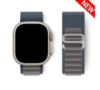 Kafol-Boucle Alpine Pour Bracelet De Montre Apple Ultra 2 49mm Série 10 46mm 42mm 40-44mm 45mm 41mm Bracelet De Sport À Crochet G Iwatch 10 9 8 7 6 Se 5 4,38-40-41-S10 42mm,New Blue 16
