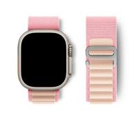 Kafol-Boucle Alpine Pour Bracelet De Montre Apple Ultra 2 49mm Série 10 46mm 42mm 40-44mm 45mm 41mm Bracelet De Sport À Crochet G Iwatch 10 9 8 7 6 Se 5 4,38-40-41-S10 42mm,Pink Sand 20