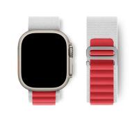 Kafol-Boucle Alpine Pour Bracelet De Montre Apple Ultra 2 49mm Série 10 46mm 42mm 40-44mm 45mm 41mm Bracelet De Sport À Crochet G Iwatch 10 9 8 7 6 Se 5 4,38-40-41-S10 42mm,White Red 10
