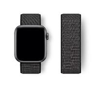 Kafol-Boucle En Nylon Pour Bracelet De Montre Apple 45mm 44mm 49mm 46mm 40mm 41mm 38mm 42mm,Bracelet Correa Iwatch Série 6 Se 7 8 9 10 Bande Ultra2,38 40 41 S10-42mm,Summiit Black 22