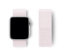 Kafol-Boucle En Nylon Pour Bracelet De Montre Apple 45mm 44mm 49mm 46mm 40mm 41mm 38mm 42mm,Bracelet Correa Iwatch Série 6 Se 7 8 9 10 Bande Ultra2,38 40 41 S10-42mm,Pearl Pink 18