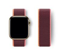 Kafol-Boucle En Nylon Pour Bracelet De Montre Apple 45mm 44mm 49mm 46mm 40mm 41mm 38mm 42mm,Bracelet Correa Iwatch Série 6 Se 7 8 9 10 Bande Ultra2,38 40 41 S10-42mm,Plum 64