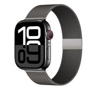 Kafol-Boucle Milanaise Pour Bracelets De Montre Apple 45mm 44mm 40mm 41mm 42mm-46mm Bracelet Starlight Iwatch Série 8 7 6 5 Se 9 10 Ultra 2 49mm,38-40-41-(S10)42mm,Gun 4