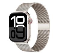 Kafol-Boucle Milanaise Pour Bracelets De Montre Apple 45mm 44mm 40mm 41mm 42mm-46mm Bracelet Starlight Iwatch Série 8 7 6 5 Se 9 10 Ultra 2 49mm,38-40-41-(S10)42mm,Starlight 57