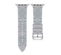 Kafol-Kilim Bracelet À Tour Unique Pour Bracelet De Montre Apple 44mm 40mm 49mm 45mm 41mm 38mm Bracelet Hermes Iwatch Série 9 Se 3 5 6 7 8 Ultra 2,38mm 40mm 41mm,Gray