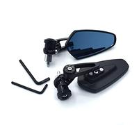 KaftKO Rétroviseur Moto,pour Ducati 796 696 400 620 695 Monster 620 MTS Hypermotard 796 S2R 7/8 "Pouces 22mm Universel Moto Guidon rétroviseur