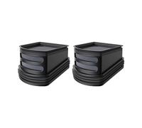 KAFTKO Rouleaux D'aspirateur, Vadrouilles À Brosse Roulante, Remplacement De Pièces De Filtre HEPA. Compatible for Shunzao OSOTEK H200。 Compatible for Xiaomi Truclean W10 Pro (Color : 2 x Filters)