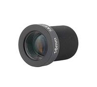 Kafuty 16mm f/2.0 5MP HD Objectif de Circuit Unique 1/2.5 Lentille de Caméra Professionelle Ultra Grand Angle avec M12 Focal Fixe pour CCTV Caméra de Surveillance