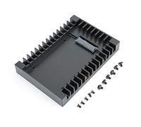 Kafuty Cadre de Montage HDD/SSD Adaptateur de convertisseur de Disque Dur SATA SSD/HDD 2,5 "à 3,5", 6Gbps pour 2,5 Pouces 7/9.5/12.5mm HDD/SSD Compatible avec SATA III