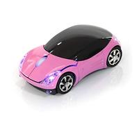 Kafuty Souris pour Eenfant, 2.4G Souris sans Fil avec Récepteur USB, 1600 DPI Haute Précision Souris Optique pour Windows XP/Vista/Windows 7 / ME / 2000 / Mac Os Ou Version Ultérieure(Rose)