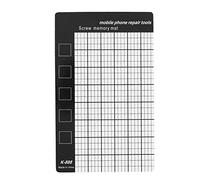 Kafuty Tapis de vis magnétique - Tapis de Projet magnétique Portable K-888 Grid Design Absorbed Screw Repair Tool